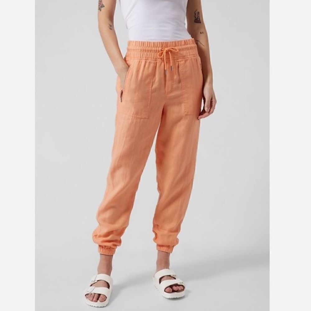 Athleta Cabo Linen Jogger